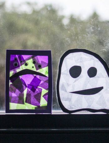 Halloween Suncatchers