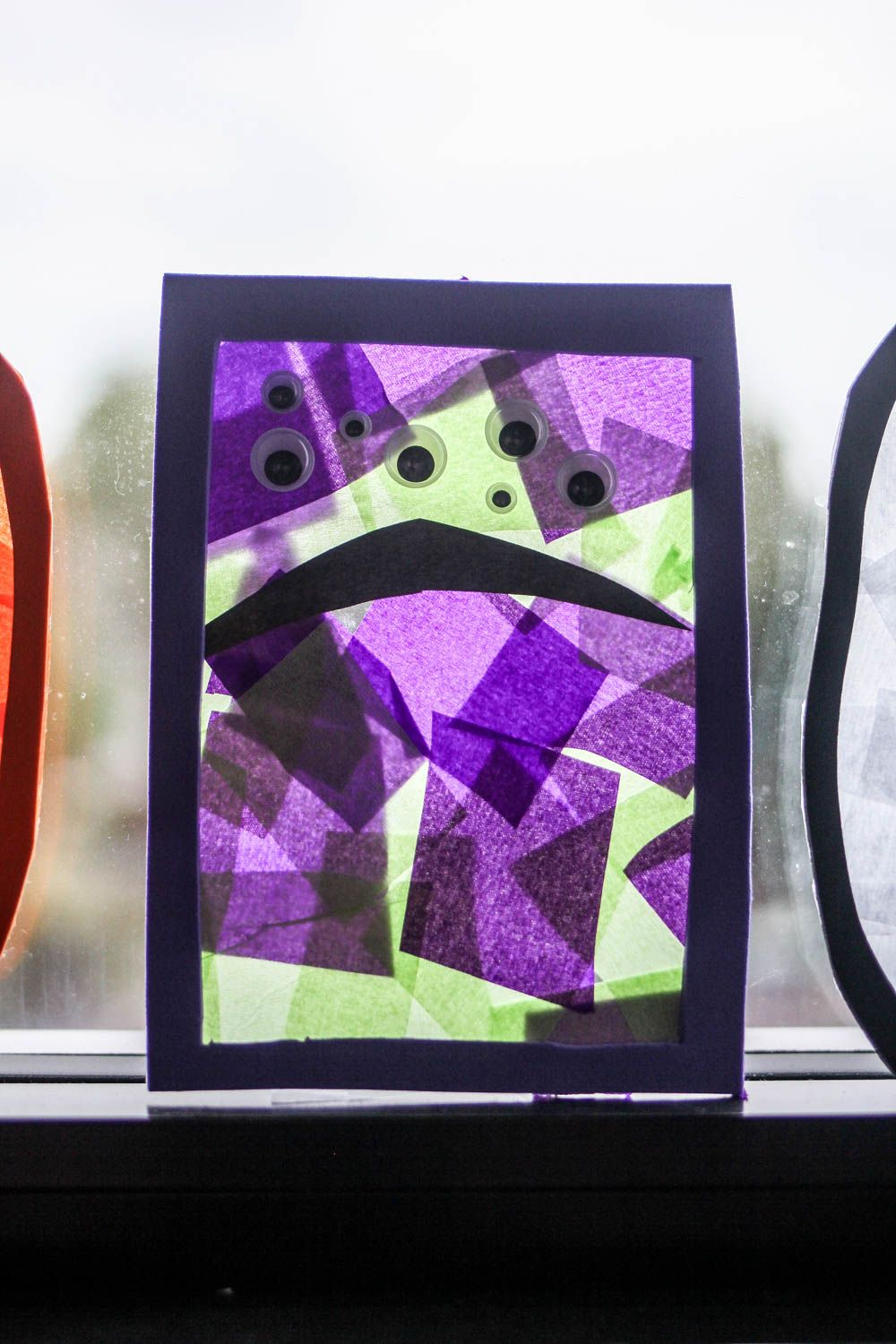 Halloween Suncatchers