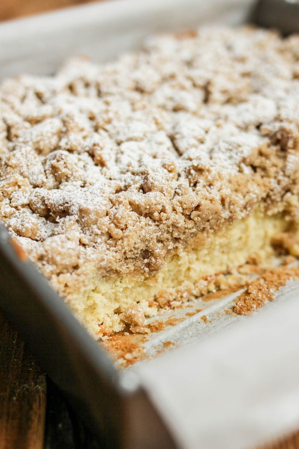 New York Style Crumb Cake