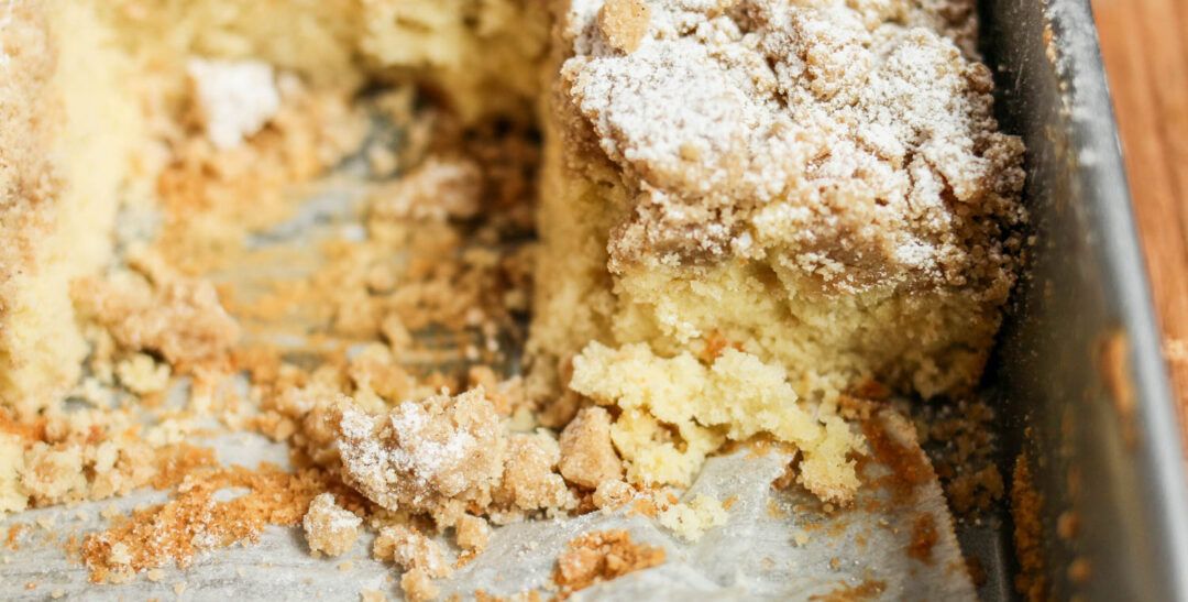 New York Style Crumb Cake