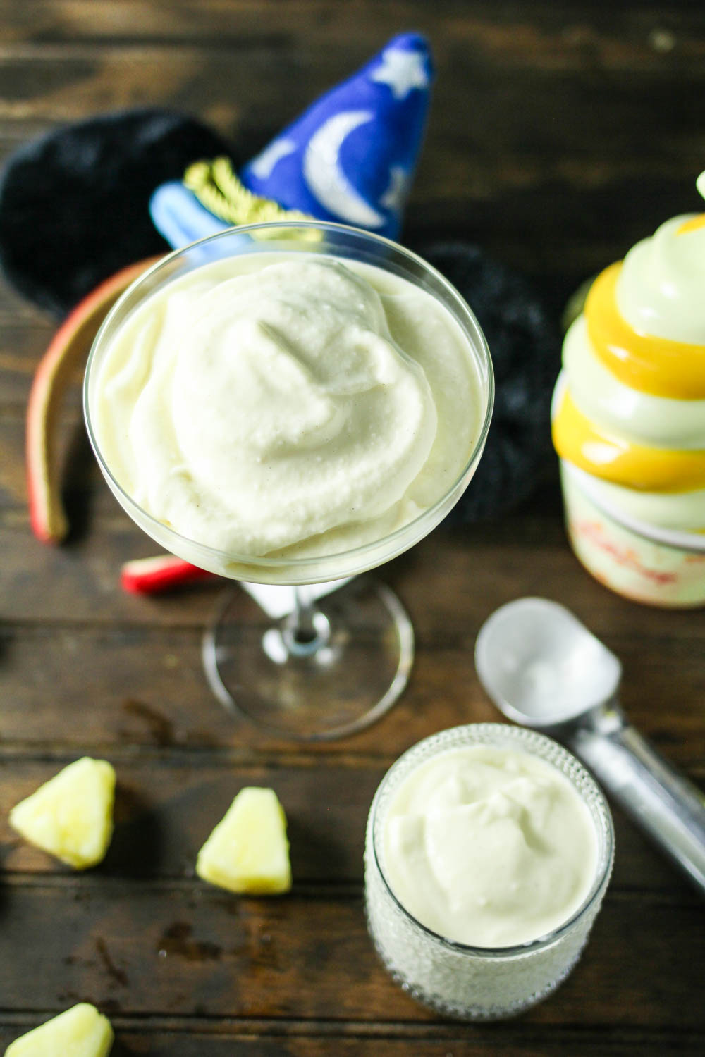 whipped pineapple margarita