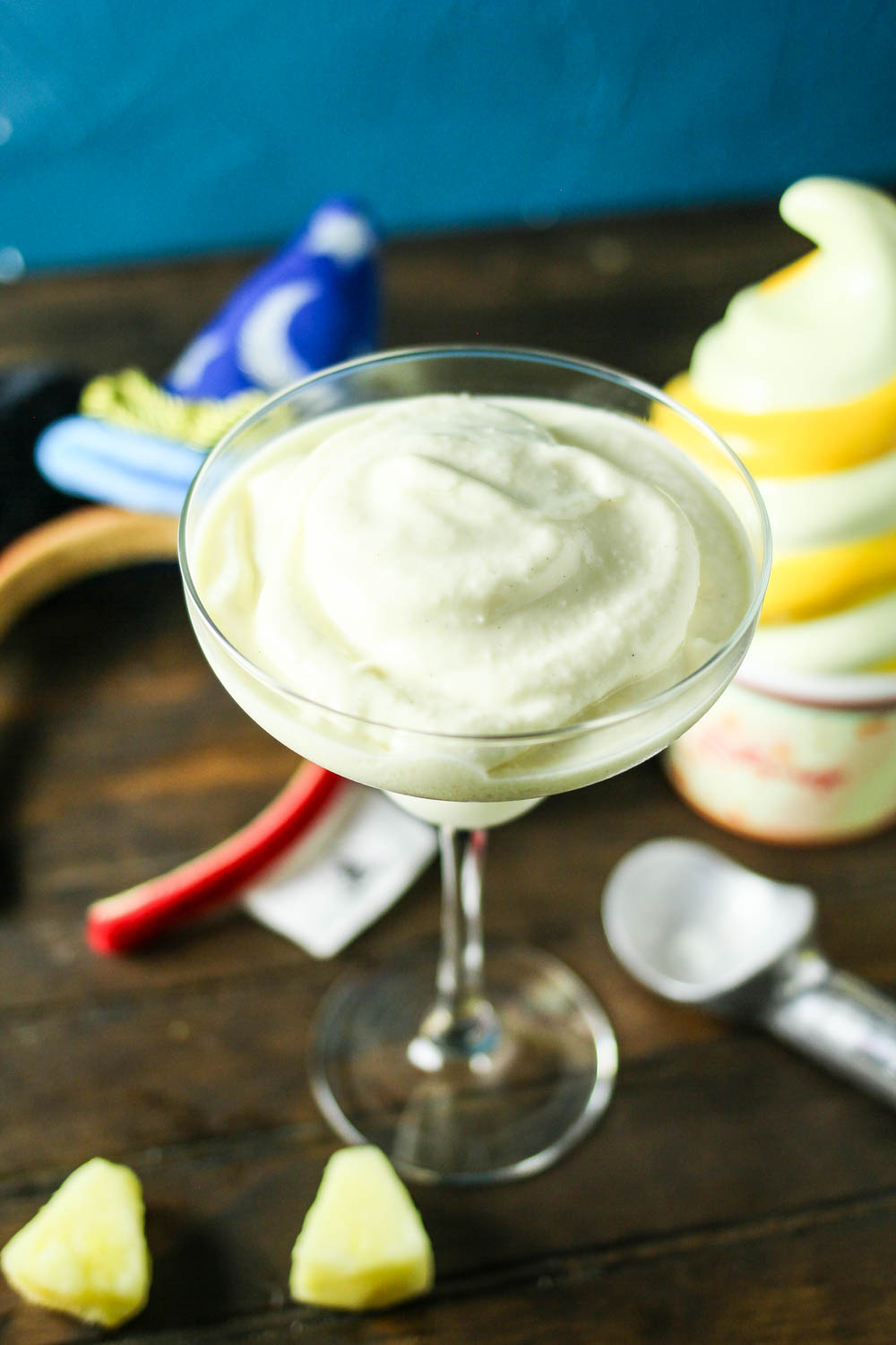 whipped pineapple margarita