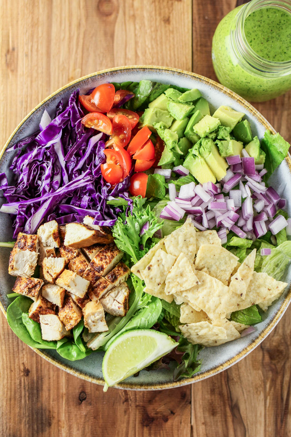 Guacamole Greens Salad