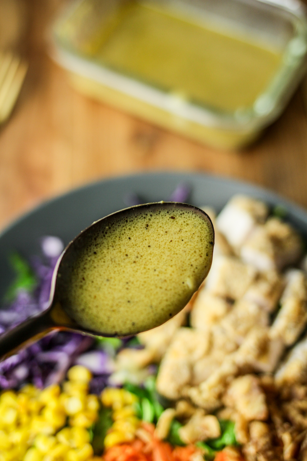 honey mustard vinaigrette