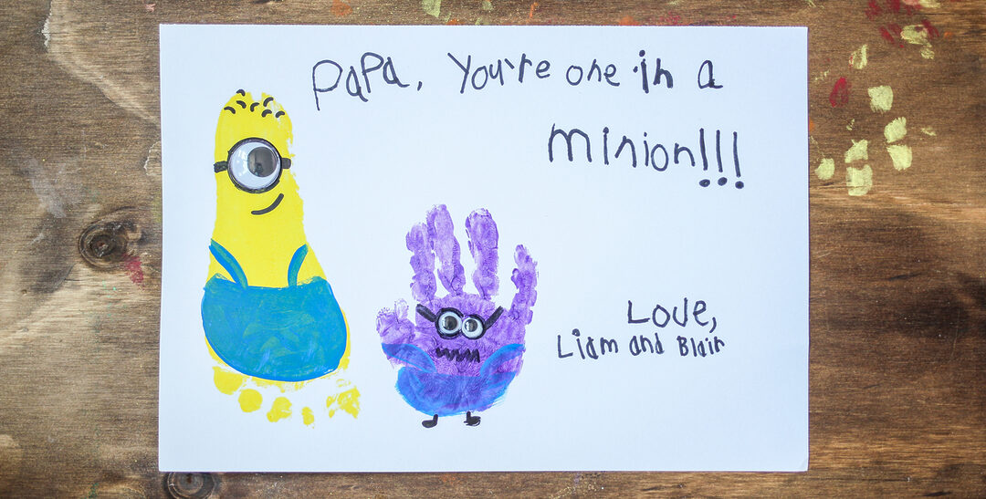 DIY Minions Card Craft