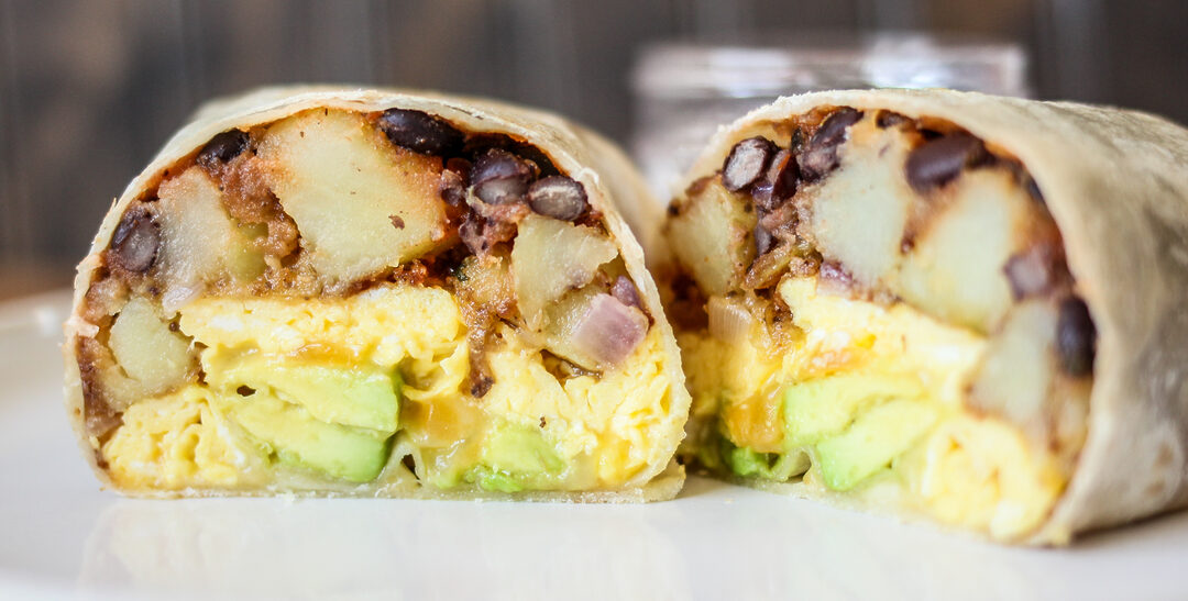 Southern Egg Burrito