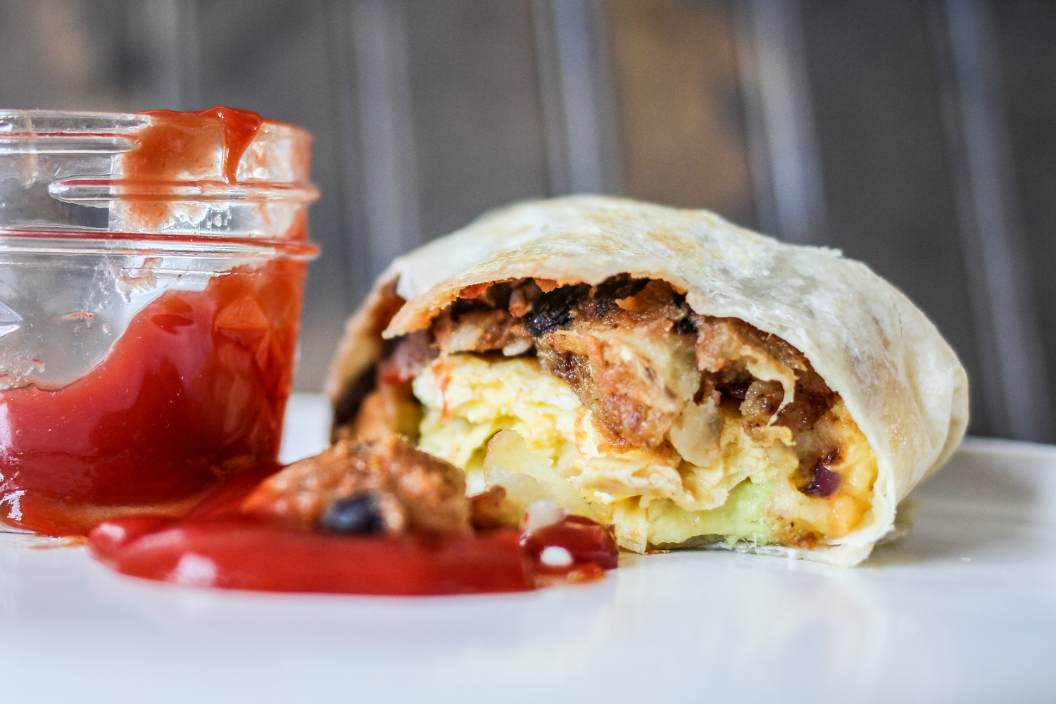 Southern Egg Burrito