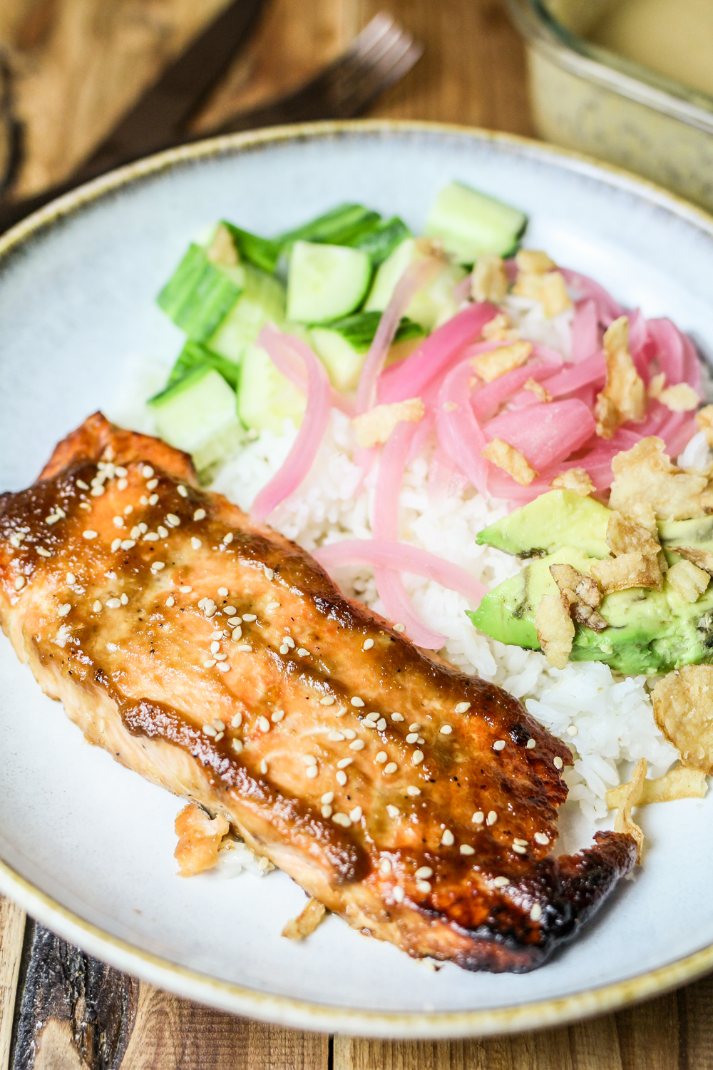 Miso Glazed Salmon