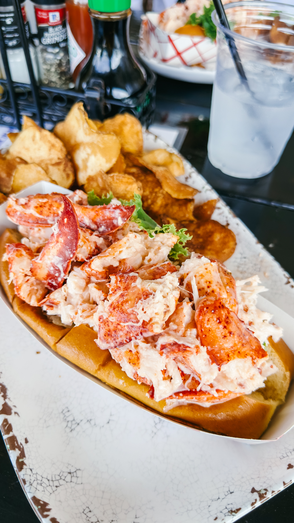 Lobster Rolls at Lookout Tavern Oak Bluffs