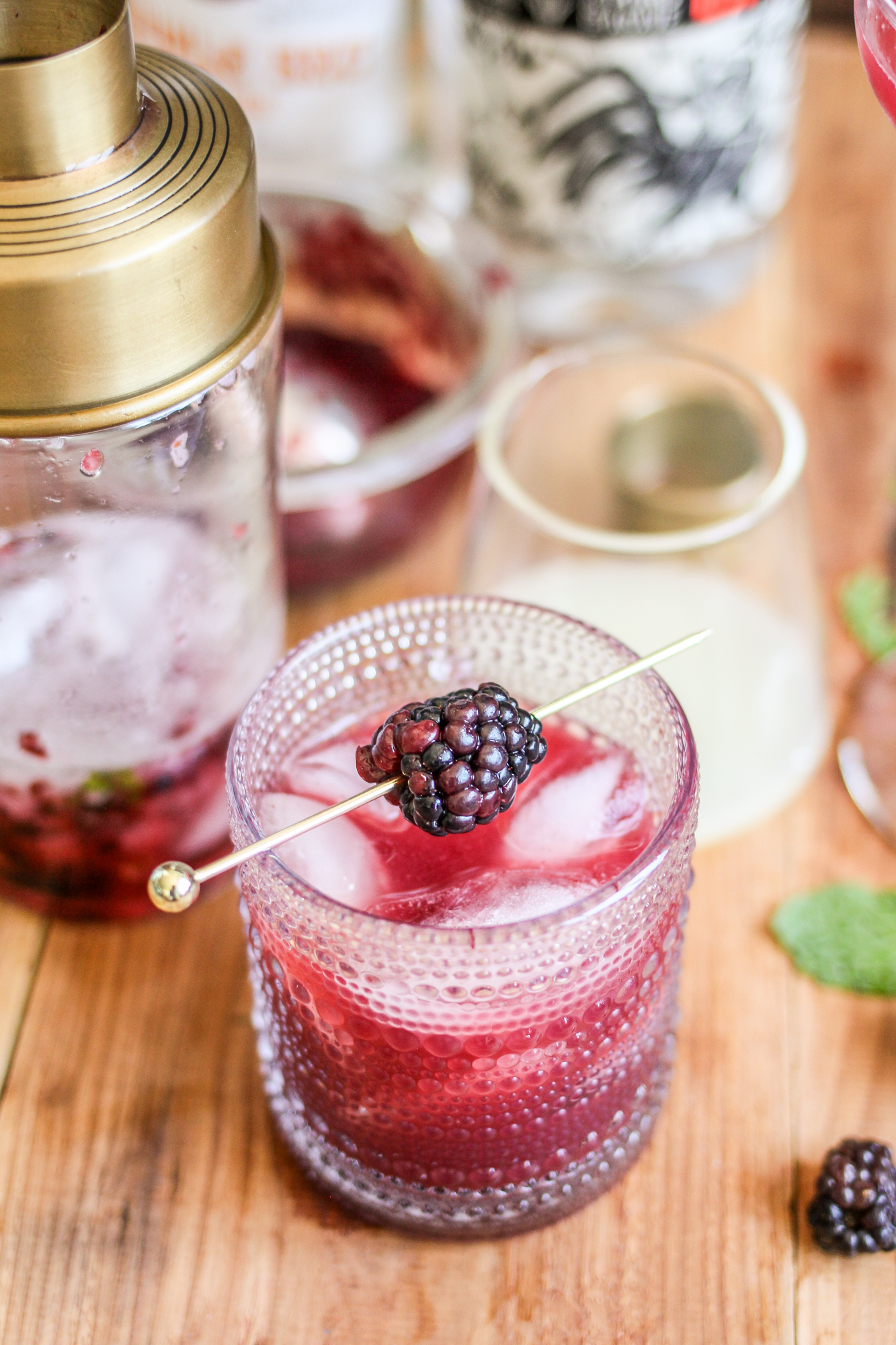 Blackberry Smash Margarita