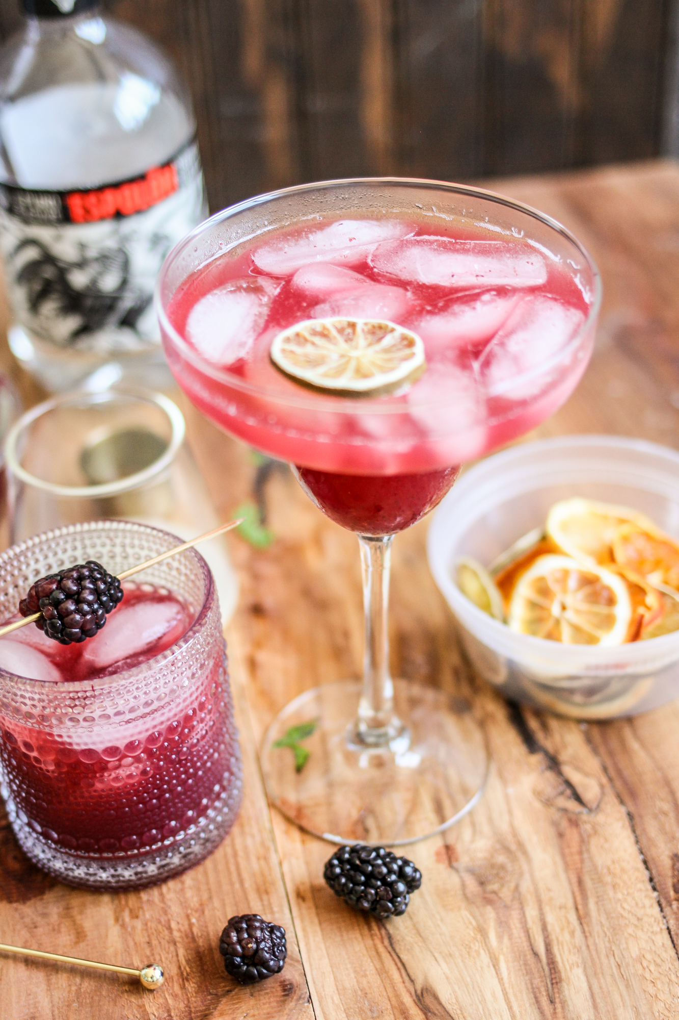 Blackberry Smash Margarita