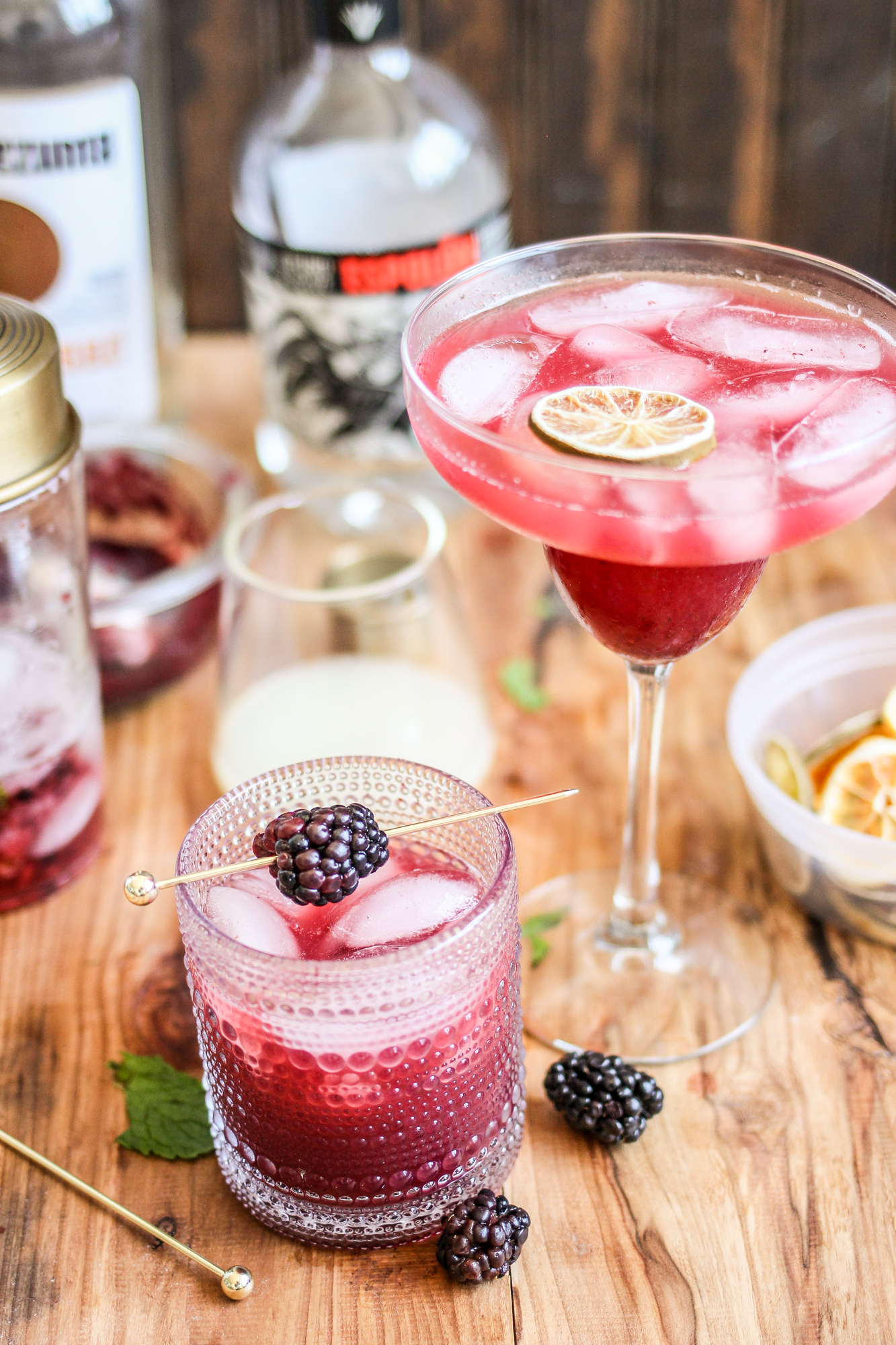 Blackberry Smash Margarita