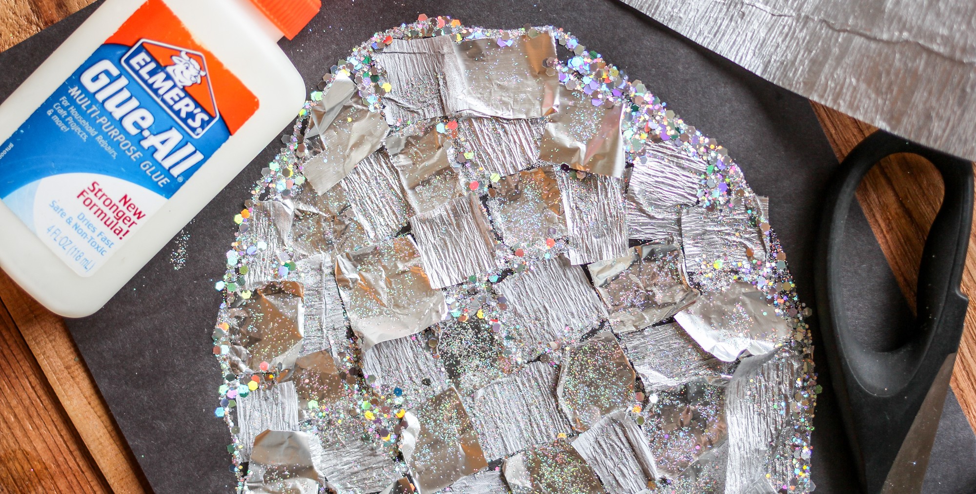 DIY Disco Ball Paper Craft