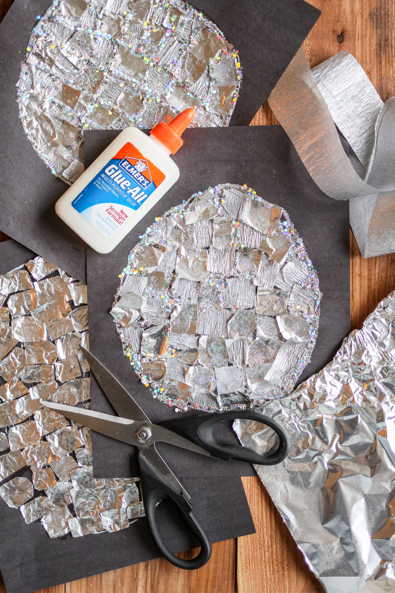 DIY Disco Ball Paper Craft