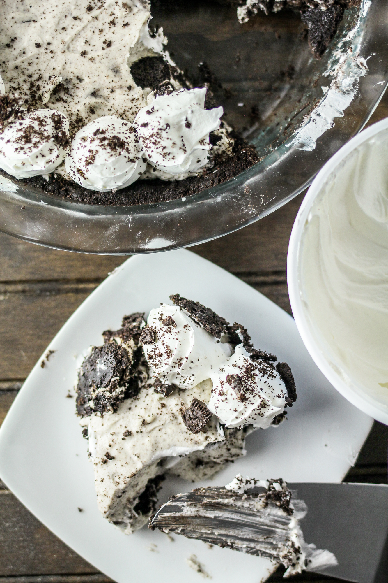 No Bake Oreo Cream Pie