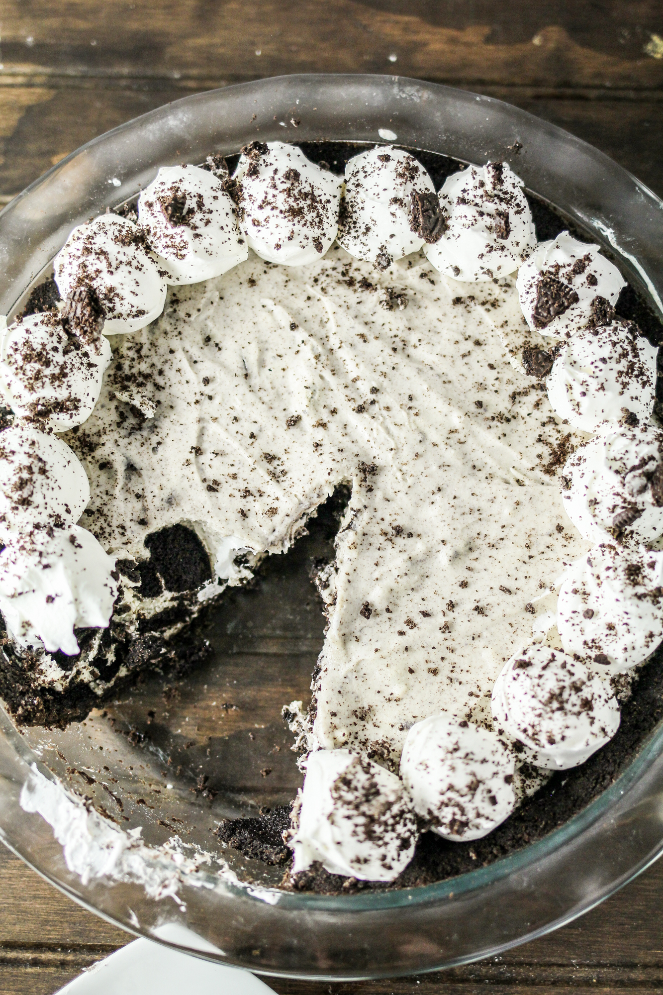 No Bake Oreo Cream Pie