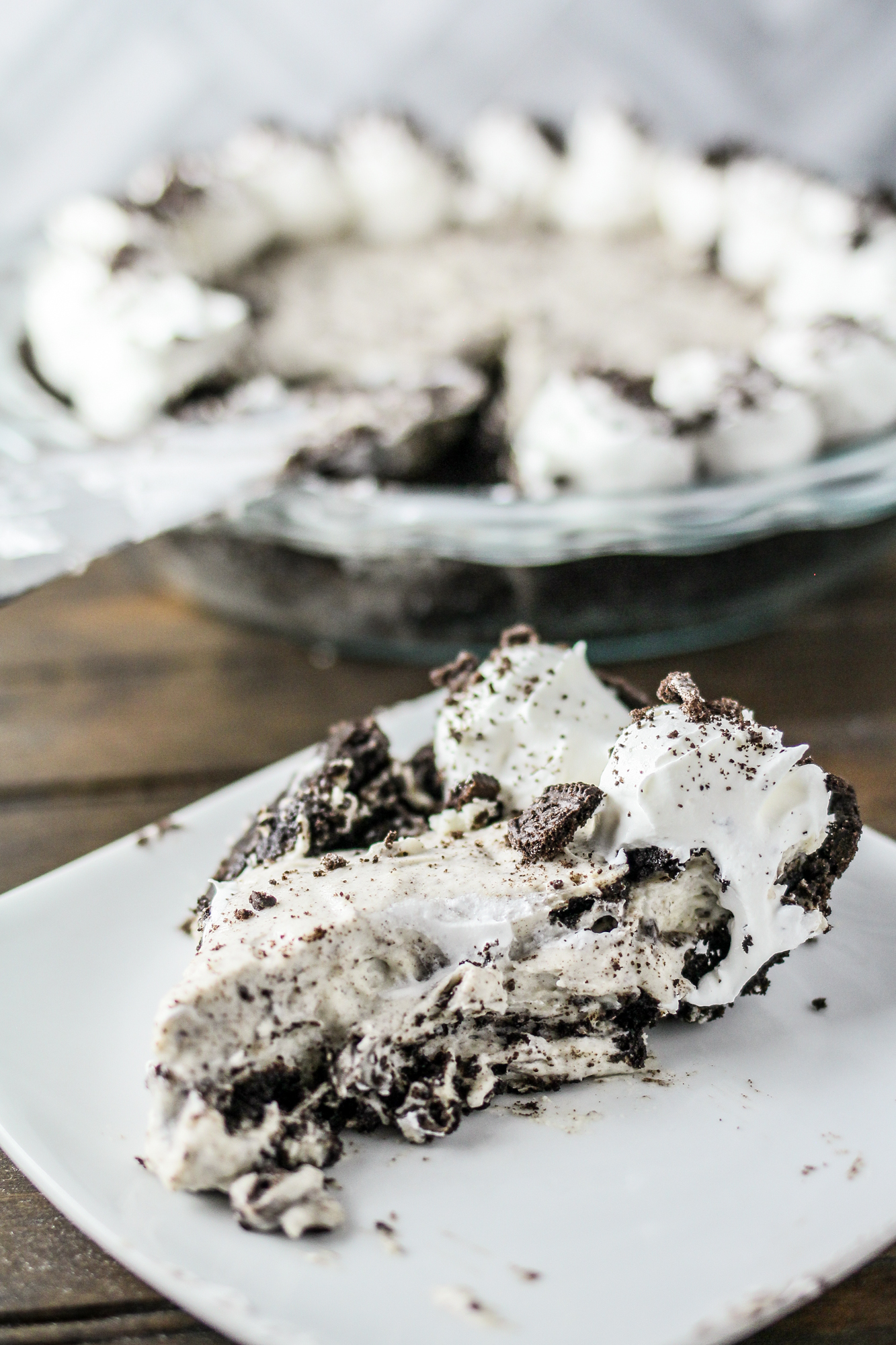 No Bake Oreo Cream Pie