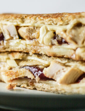 Turkey and Cranberry Grilled Cheese