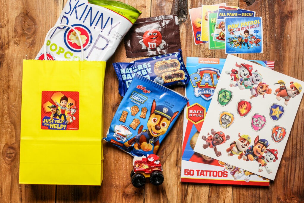 Paw Patrol goodie bags