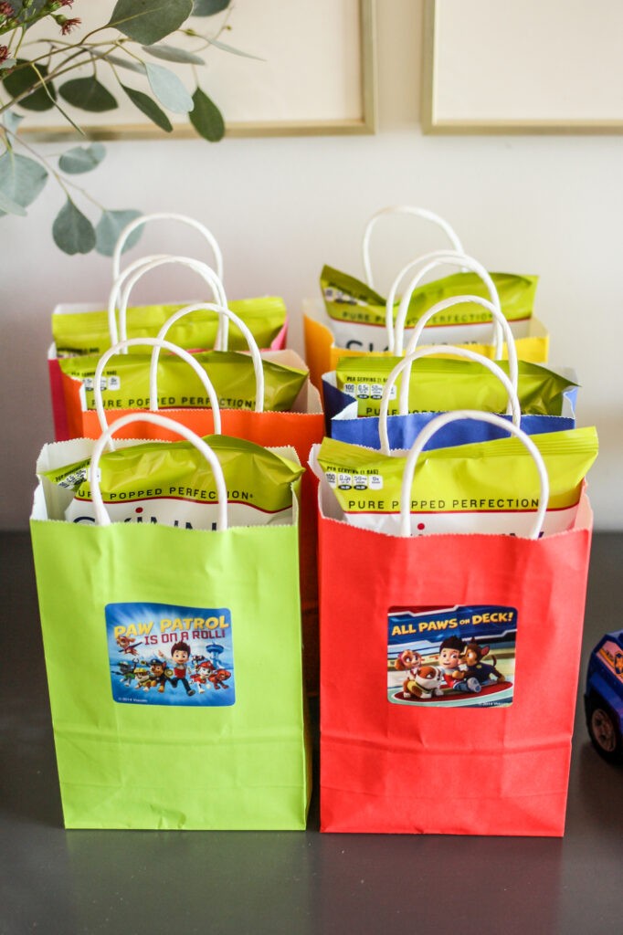 Paw Patrol goody bags