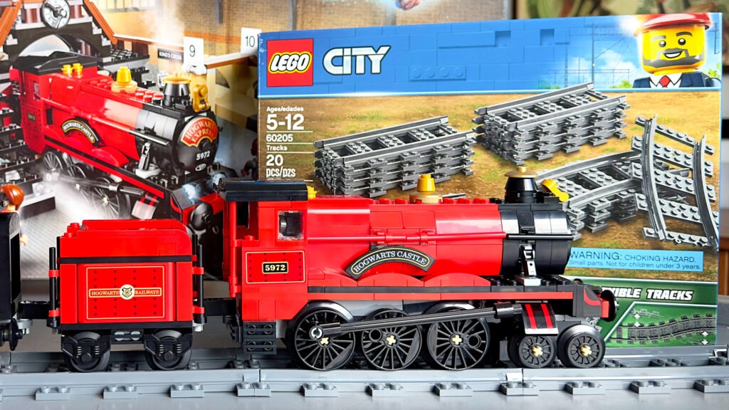 LEGO Hogwarts Express and City Tracks