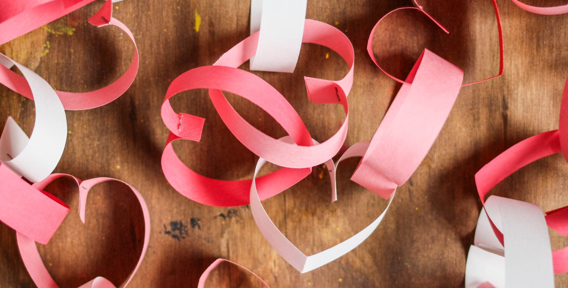 Valentine's Day Heart Chain Craft