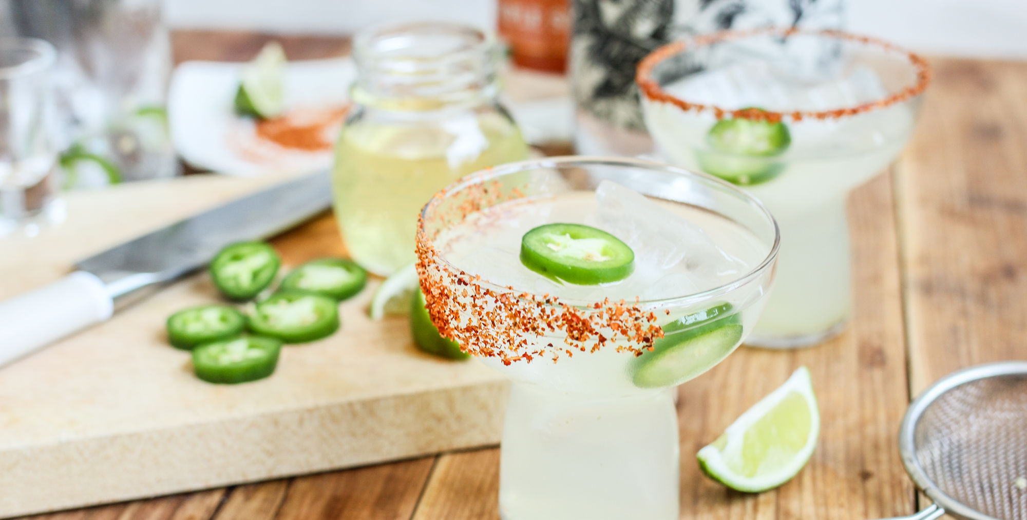 Spicy Margarita on the Rocks