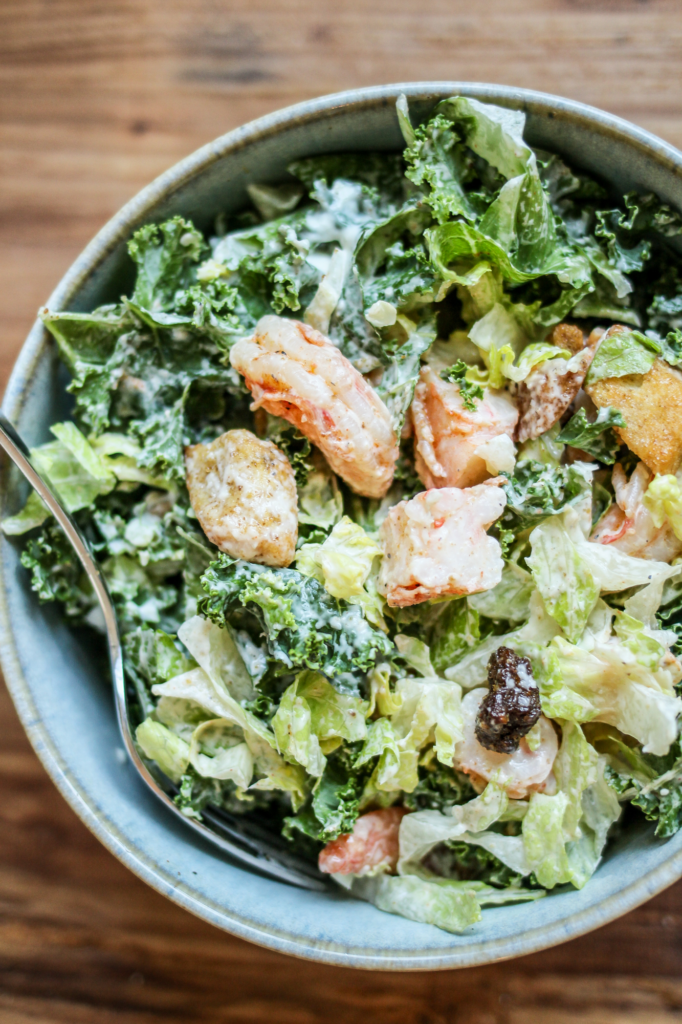 Shrimp Caesar Salad