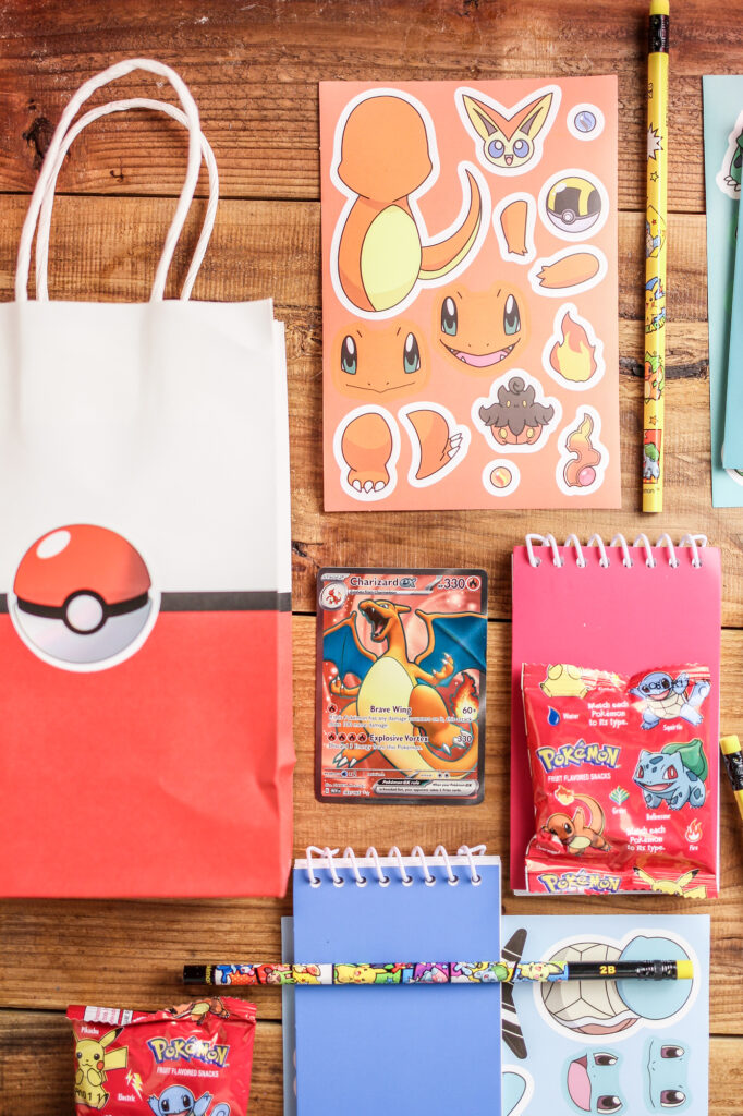 Pokemon party goody bags